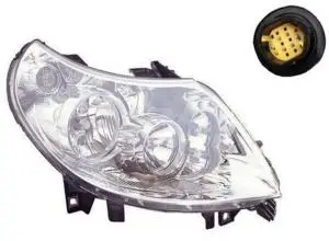 Phare Optique avant droit pour CITROËN JUMPER II phase 1, 2006-2014, H7+H1, Neuf Expédié Aujourd’hui