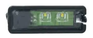 Feu éclaireur plaque arrière pour VOLKSWAGEN POLO V ph.1, 2009-2014 à Led, éclairage immatriculation Retour Gratuit