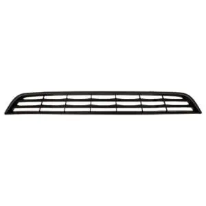 Dernier Modèle Grille de calandre centrale inférieure pour FORD FIESTA VI phase 2 , 2013-2016, noire, pare chocs