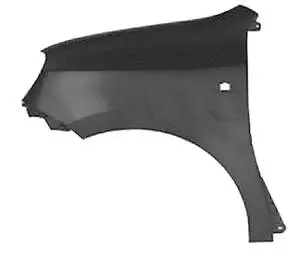 Seulement Aujourd’hui Aile avant gauche pour RENAULT TWINGO III phase 1 2014-2019, avec trou, en plastique, noire lisse sans apprêt, Neuve