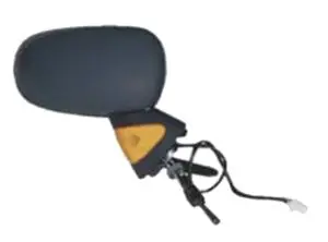 Offre Exclusive Rétroviseur droit mécanique pour RENAULT MODUS de 2004 à 2008, avec sonde, noir, Neuf