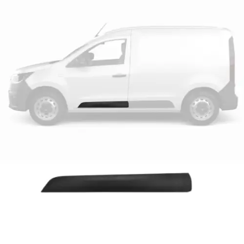 Achat Immédiat Moulure de porte avant gauche pour RENAULT EXPRESS depuis 2021, noire, Neuve