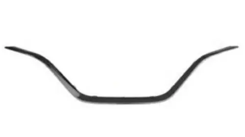 Certifié Moulure inférieure de grille radiateur pour RENAULT KADJAR depuis 2015, chromée, Neuve