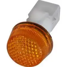 Feu latéral droit et gacuhe pour FIAT CINQUECENTO 1992-1998, orange, avec porte-lampe, Neuf Commande En Gros