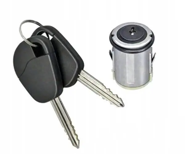Lot de 1 barillet + 2 clés, serrure de porte droit/gauche pour FIAT SCUDO I phase 1 1995-2003 , Neuf Commande En Gros
