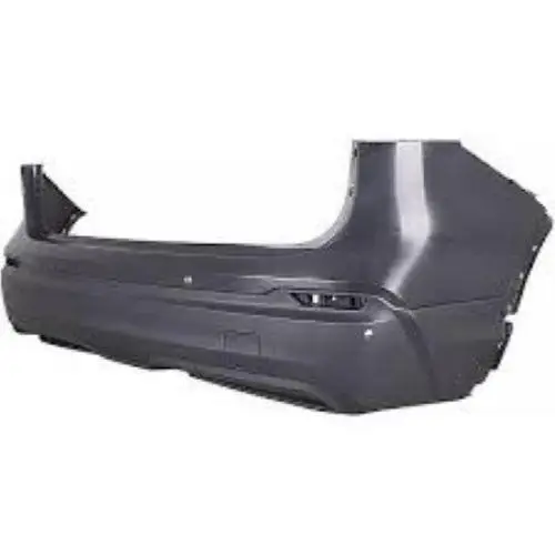 Pare chocs arrière pour NISSAN QASHQAI 2017-2021, avec cache crochet, trous PDC, noir lisse, Neuf à peindre Affaire À Saisir