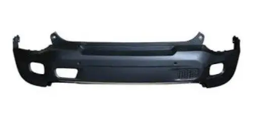 Pare chocs arrière pour JEEP RENEGADE phase 1 2014-2018, Mod. TRAILHAWK, Noir gaufré, avec trous PDC+supports,Neuf Certifié