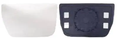 Verre de rétroviseur inférieur gauche pour IVECO DAILY 2014-2019, thermique, convexe, version bras long, Neuf Dernier Modèle
