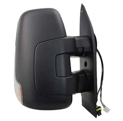 Nouvelle Collection Rétroviseur droit électrique pour IVECO DAILY, 2019-2023, (bras court), Noir, dégivrant, Neuf