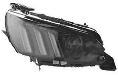 Usine Directe Phare droit pour PEUGEOT 208 II phase 1 du 2019 au 2023, à LED,VALEO, Neuf