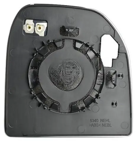 Miroir Glace rétroviseur gauche pour FORD TRANSIT CUSTOM phase 2 depuis 2018, verre supérieur, dégivrant, Neuf Commander Maintenant
