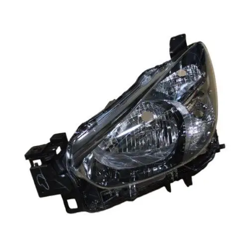 Achetez Aujourd’hui Phare avant gauche pour MAZDA 2 III 2015-2018, H4, avec réglage électrique, parabole noire, Neuf