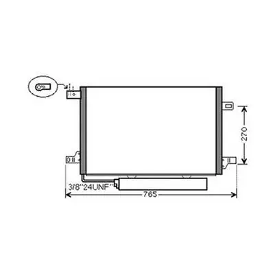 Achat Immédiat Condenseur de Climatisation pour MERCEDES CLASSE A 2004-2008 (W169), OEM: A1695001254, Neuf