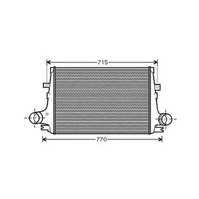 Intercooler pour ALFA ROMEO 159 depuis 2005, OEM: 50507299, Neuf Jusqu’à Épuisement Des Stocks