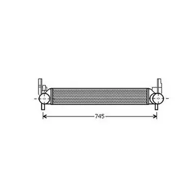 Vente Directe Intercooler pour AUDI A1 2010-2014, OEM: 6R0145805, Neuf