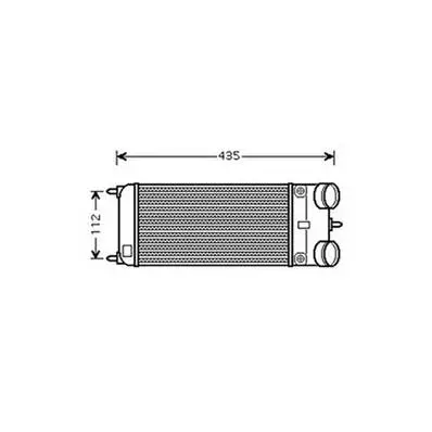 Intercooler pour CITROËN C3 II ph.1 2009-2013, OEM: 1440C0, Neuf Promotion Saisonnière
