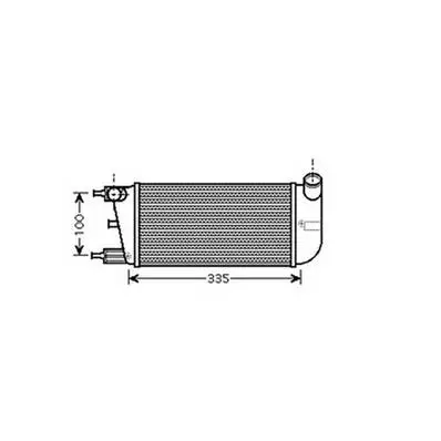 Intercooler pour FORD KA 2009-2016, OEM: 1560794, Neuf Dernière Chance