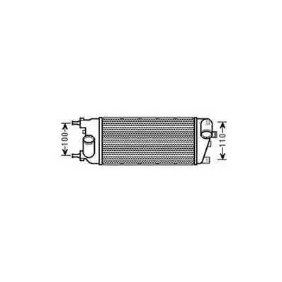 Intercooler pour FIAT PANDA III depuis 2012, OEM: 51930049, Neuf Offre Limitée