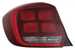 Nouvel Arrivage Feu arrière gauche pour DACIA SANDERO II phase 2, 2016-2020, blanc et rouge, Neuf