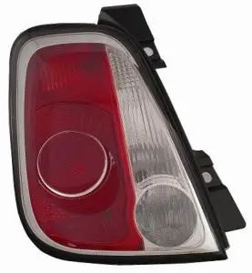 Meilleur Choix Feu arrière gauche pour FIAT 500 phase 1, 2007-2015, (cabriolet), contour noir, Neuf