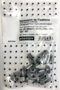 Nouvelle Collection Kit de fixation assemblage Cache sous moteur pour PEUGEOT 1007, 2005-2010, Neuf