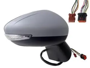 Commander Maintenant Rétroviseur droit pour CITROËN C3 AIRCROSS 2017-2021, électrique, rabattable électriquement, BLIS, sonde, feu de courtoisie, Neuf à peindre