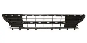 Grille calandre centrale inférieure pour VOLKSWAGEN POLO VI phase 1 2017-2021, noire, moulure chromée, Neuve Populaire