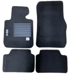 Achetez Aujourd’hui Kit 4 Tapis de sol Auto pour BMW SERIE 1 F20-F21, 2011-2019, avec sigle S1, moquette noire, Neuf