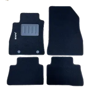 Remise Kit de 4 Tapis Auto sur Mesure Nissan Juke I (2010-2019) avec sigle brodé JUKE