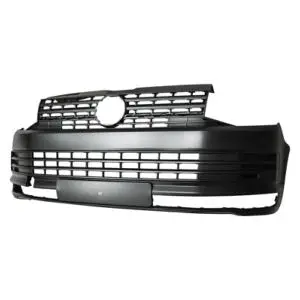 Pare chocs avant pour VOLKSWAGEN TRANSPORTER T6 phase 1, 2015-2019, noir, Neuf Prix Bas