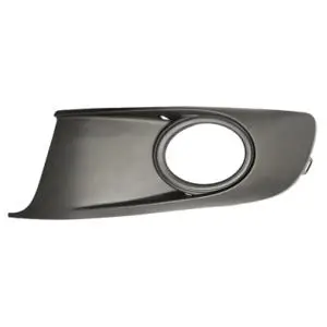 Grille de calandre gauche pour VOLKSWAGEN CADDY III ph.2, 2010-2015, noire, trou feu antibrouillard, Neuve Prix Promo