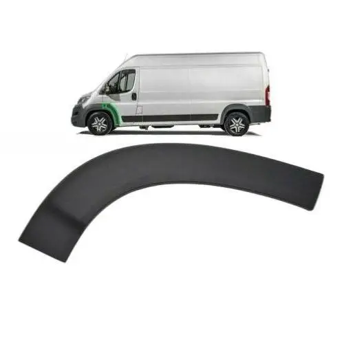 Embout – Tour d&rsquo;aile avant gauche pour FIAT DUCATO III phase 1, 2006-2014, partie arrière, mod. 250, noire, Neuf Solde