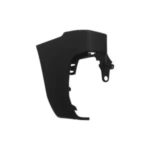Crosse pare chocs arrière gauche pour PEUGEOT RIFTER depuis 2018, mod. châssis court, 2 portes, noire, Neuve Haute Qualité