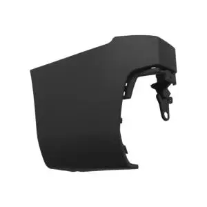 Crosse pare chocs arrière gauche pour PEUGEOT RIFTER depuis 2018, mod. châssis long, 2 portes, noire, Neuve Certifié