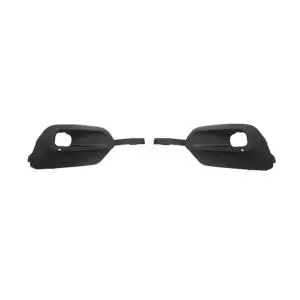 Soldes Kit Grilles de calandre droit et gauche pour OPEL COMBO V E, depuis 2018, trous Antibrouillard, Noires, Neuves