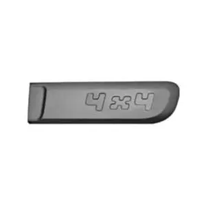 Moulure porte arrière gauche pour FIAT PANDA III depuis 2012, mod. 4X4, noire, baguette, Neuve Vente Directe
