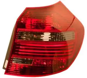 Soldes Feu arrière droit pour BMW SERIE 1 E87N de 2007 à 2011, modèle 5 portes, noir, LED, rouge et fumé, BLACK LINE, Neuf