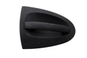 Dernier Modèle Poignée de porte externe droite pour SMART FORTWO, 2012-2014, noire, sans trou clé, Neuve