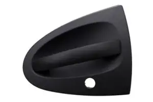 Poignée de porte externe gauche pour SMART FORTWO, 2012-2014, noire, avec trou clé, Neuve Promotion Saisonnière