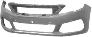 Nouvelle Collection Pare chocs avant pour PEUGEOT 308 II phase 2 2017-2021 avec 6 trous radar, Neuf à peindre