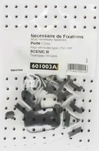 Soldes Kit de fixation assemblage Porte pourRENAULT SCENIC III phase 1- 2- 3, 2009 à 2016 Neuf