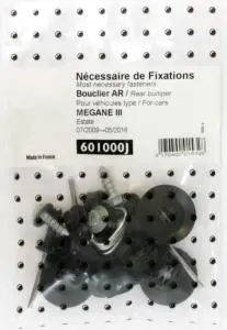 Kit de fixation assemblage Pare chocs arrière pour RENAULT MEGANE III phase 1 – 2 – 3 2008 à 2016, modèle ESTATE, Neuf Nouvel Arrivage