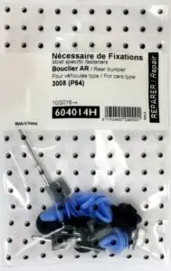 Kit de fixation assemblage Pare chocs arrière pour PEUGEOT 3008 II (P84), 2017-2020 (tous modèles), Neuf Marque