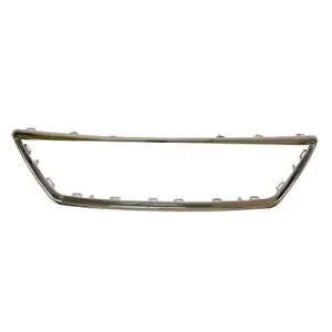 Enjoliveur grille de calandre centrale supérieure pour SEAT LEON III phase 2 2017-2019, contour chromé, Neuve Prix Réduit