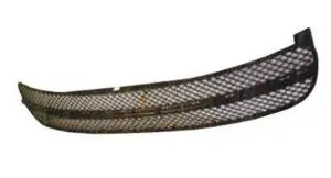 Paiement Sécurisé Grille de pare chocs avant centrale VOLKSWAGEN NEW BEETLE ph.1 1998-2005 Noire