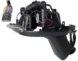 Rétroviseur droit pour VOLVO XC60 II 2017-2021, dégivrant, avec sonde, mémoire, sans coque et miroir, Neuf Prix Choc