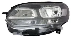 Prix Bas Phare Optique avant gauche pour CITROËN JUMPY III SPACE-TOURER depuis 2016, fond noir, H1+H7+W5W+W21W+PY21W, Neuf