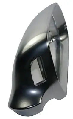 Prix Cassé Coque rétroviseur droit pour AUDI Q3 I phase 1, 2011-2014, Chromé en aluminium, Lane Assist, Neuve