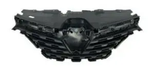 Grille calandre centrale supérieure pour RENAULT KADJAR phase 2 depuis 2018, noire, Neuve Authentique