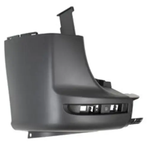 Meilleur Choix Crosse pare chocs arrière gauche pour MERCEDES SPRINTER III depuis 2018 (W907-W910), Mod. propulsion, noir gaufré, Neuf